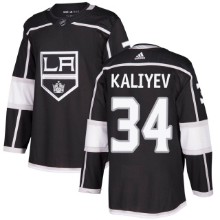 Men's Arthur Kaliyev Los Angeles Kings Adidas Home Jersey - Authentic Black