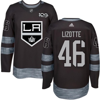 Men's Blake Lizotte Los Angeles Kings 1917- 100th Anniversary Jersey - Authentic Black