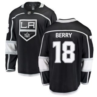 Men's Bob Berry Los Angeles Kings Fanatics Branded Home Jersey - Breakaway Black