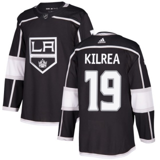 Men's Brian Kilrea Los Angeles Kings Adidas Home Jersey - Authentic Black