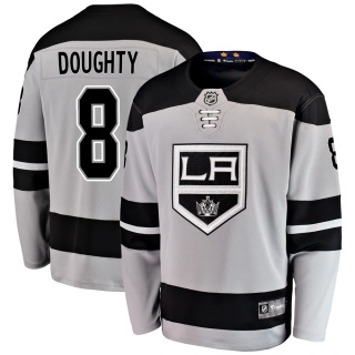 Men's Drew Doughty Los Angeles Kings Fanatics Branded Alternate Jersey - Breakaway Gray