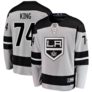 Men's Dwight King Los Angeles Kings Fanatics Branded Alternate Jersey - Breakaway Gray