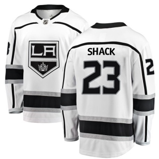 Men's Eddie Shack Los Angeles Kings Fanatics Branded Away Jersey - Breakaway White