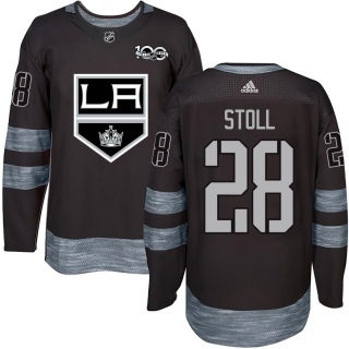 Men's Jarret Stoll Los Angeles Kings 1917- 100th Anniversary Jersey - Authentic Black
