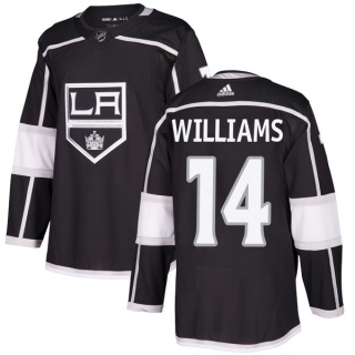 Men's Justin Williams Los Angeles Kings Adidas Home Jersey - Authentic Black