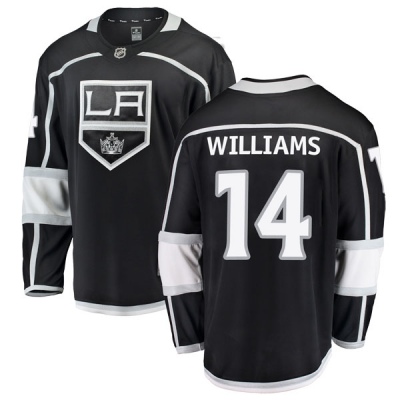Men's Justin Williams Los Angeles Kings Fanatics Branded Home Jersey - Breakaway Black