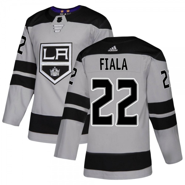 Men's Kevin Fiala Los Angeles Kings Adidas Alternate Jersey - Authentic Gray