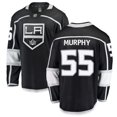 Men's Larry Murphy Los Angeles Kings Fanatics Branded Home Jersey - Breakaway Black