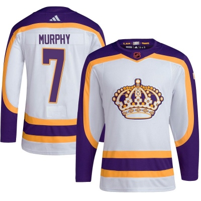 Men's Mike Murphy Los Angeles Kings Adidas Reverse Retro 2.0 Jersey - Authentic White