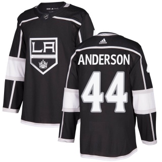 Men's Mikey Anderson Los Angeles Kings Adidas ized Home Jersey - Authentic Black