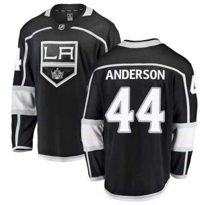 Men's Mikey Anderson Los Angeles Kings Fanatics Branded ized Home Jersey - Breakaway Black