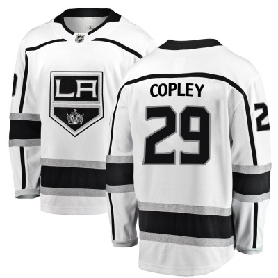 Men's Pheonix Copley Los Angeles Kings Fanatics Branded Away Jersey - Breakaway White