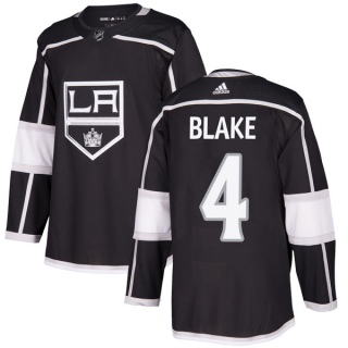 Men's Rob Blake Los Angeles Kings Adidas Home Jersey - Authentic Black
