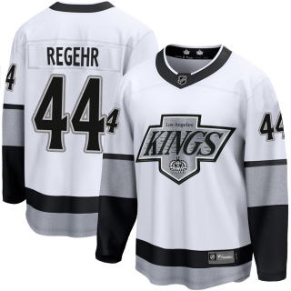 Men's Robyn Regehr Los Angeles Kings Fanatics Branded Breakaway Alternate Jersey - Premier White