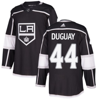 Men's Ron Duguay Los Angeles Kings Adidas Home Jersey - Authentic Black