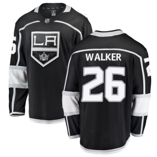 Men's Sean Walker Los Angeles Kings Fanatics Branded Home Jersey - Breakaway Black