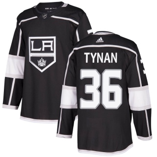 Men's T.J. Tynan Los Angeles Kings Adidas Home Jersey - Authentic Black