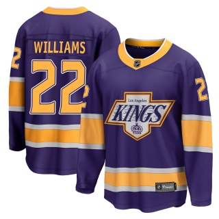 Men's Tiger Williams Los Angeles Kings Fanatics Branded 2020/21 Special Edition Jersey - Breakaway Purple