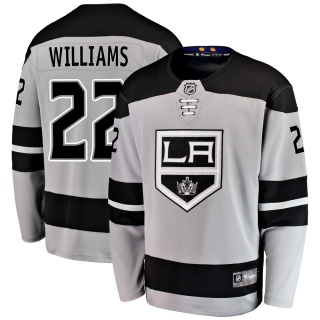 Men's Tiger Williams Los Angeles Kings Fanatics Branded Alternate Jersey - Breakaway Gray