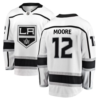 Men's Trevor Moore Los Angeles Kings Fanatics Branded Away Jersey - Breakaway White