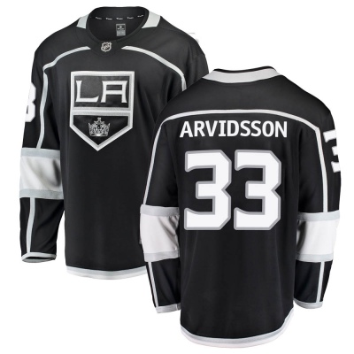 Men's Viktor Arvidsson Los Angeles Kings Fanatics Branded Home Jersey - Breakaway Black