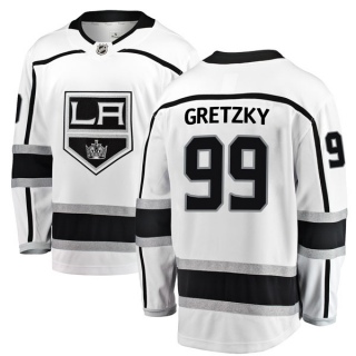 Men's Wayne Gretzky Los Angeles Kings Fanatics Branded Away Jersey - Breakaway White