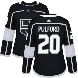 Women's Bob Pulford Los Angeles Kings Adidas Home Jersey - Authentic Black