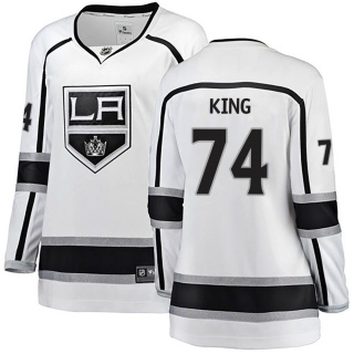 Women's Dwight King Los Angeles Kings Fanatics Branded Away Jersey - Breakaway White