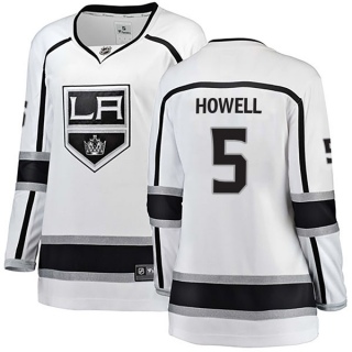 Women's Harry Howell Los Angeles Kings Fanatics Branded Away Jersey - Breakaway White