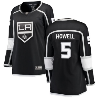 Women's Harry Howell Los Angeles Kings Fanatics Branded Home Jersey - Breakaway Black