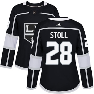Women's Jarret Stoll Los Angeles Kings Adidas Home Jersey - Authentic Black