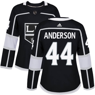 Women's Mikey Anderson Los Angeles Kings Adidas ized Home Jersey - Authentic Black