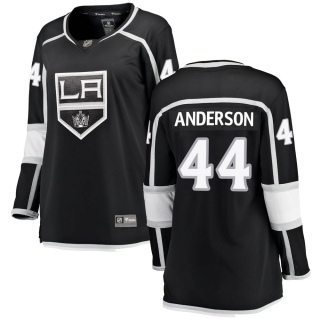 Women's Mikey Anderson Los Angeles Kings Fanatics Branded ized Home Jersey - Breakaway Black