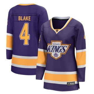 Women's Rob Blake Los Angeles Kings Fanatics Branded 2020/21 Special Edition Jersey - Breakaway Purple