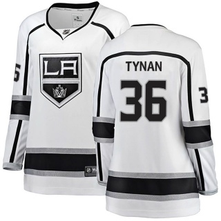 Women's T.J. Tynan Los Angeles Kings Fanatics Branded Away Jersey - Breakaway White