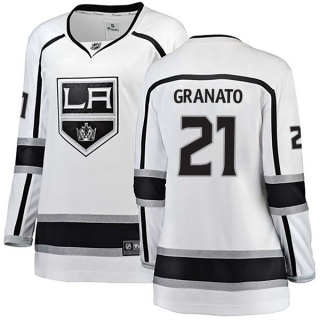 Women's Tony Granato Los Angeles Kings Fanatics Branded Away Jersey - Breakaway White