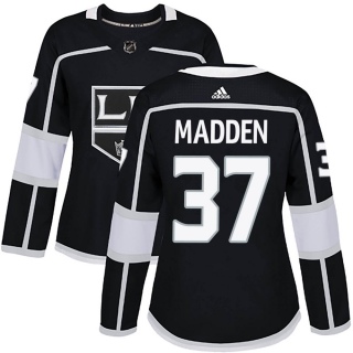 Women's Tyler Madden Los Angeles Kings Adidas Home Jersey - Authentic Black