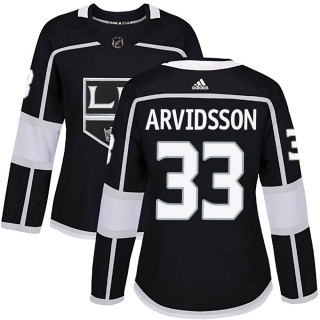 Women's Viktor Arvidsson Los Angeles Kings Adidas Home Jersey - Authentic Black