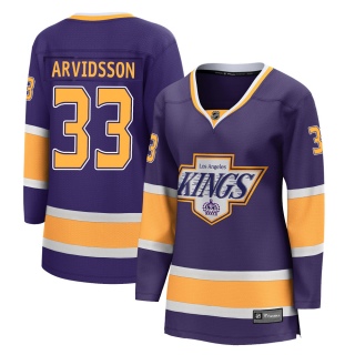 Women's Viktor Arvidsson Los Angeles Kings Fanatics Branded 2020/21 Special Edition Jersey - Breakaway Purple