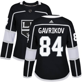 Women's Vladislav Gavrikov Los Angeles Kings Adidas Home Jersey - Authentic Black
