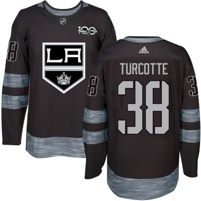 Youth Alex Turcotte Los Angeles Kings 1917- 100th Anniversary Jersey - Authentic Black