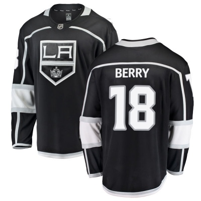 Youth Bob Berry Los Angeles Kings Fanatics Branded Home Jersey - Breakaway Black