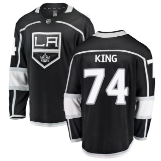 Youth Dwight King Los Angeles Kings Fanatics Branded Home Jersey - Breakaway Black