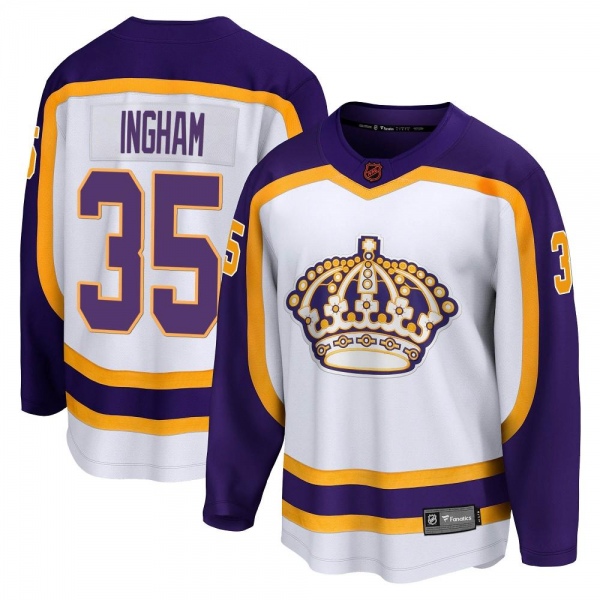 Youth Jacob Ingham Los Angeles Kings Fanatics Branded Special Edition 2.0 Jersey - Breakaway White