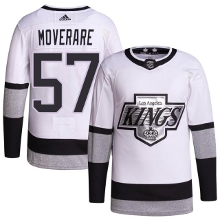 Youth Jacob Moverare Los Angeles Kings Adidas 2021/22 Alternate Primegreen Pro Player Jersey - Authentic White