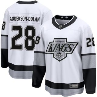 Youth Jaret Anderson-Dolan Los Angeles Kings Fanatics Branded Breakaway Alternate Jersey - Premier White