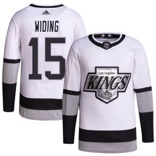 Youth Juha Widing Los Angeles Kings Adidas 2021/22 Alternate Primegreen Pro Player Jersey - Authentic White