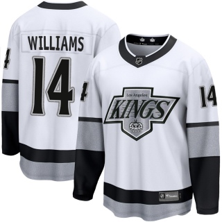 Youth Justin Williams Los Angeles Kings Fanatics Branded Breakaway Alternate Jersey - Premier White