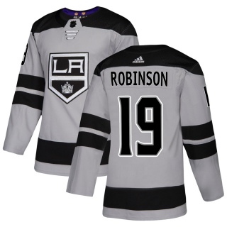 Youth Larry Robinson Los Angeles Kings Adidas Alternate Jersey - Authentic Gray
