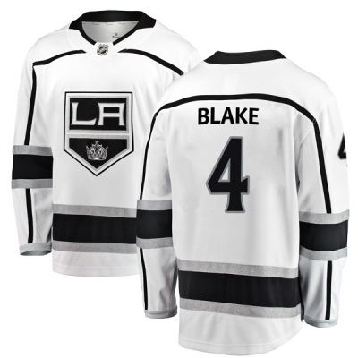 Youth Rob Blake Los Angeles Kings Fanatics Branded Away Jersey - Breakaway White